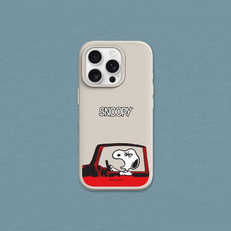SolidX強化吸震緩衝防摔手機殼∣Snoopy史努比/路怒症 for iPhone - 手機殼/手機套 - 塑膠 多色