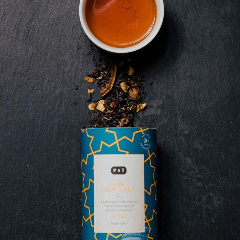 N711 杜松茉莉 橙香伯爵茶 - 茶葉/茶包/水果茶 - 其他材質 藍色