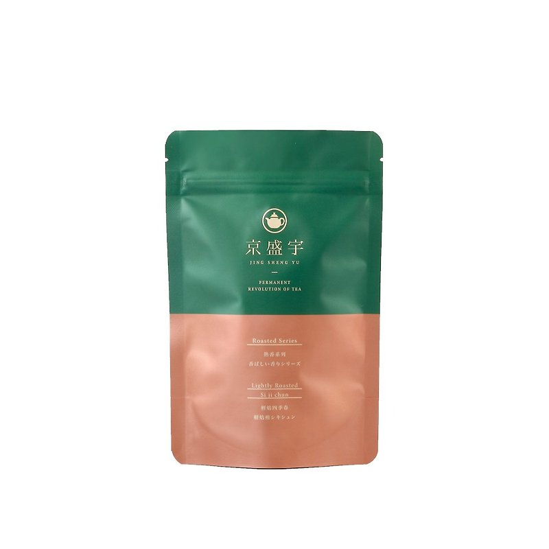 Jing Sheng Yu Taiwan Lightly Roasted Si Ji Chun -Tea Bags 2.5g x 15pcs - ชา - อาหารสด สีเขียว