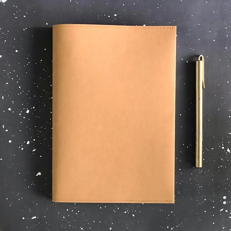 Minimalist Notebook Cover (Brown) - 書衣/書套 - 防水材質 