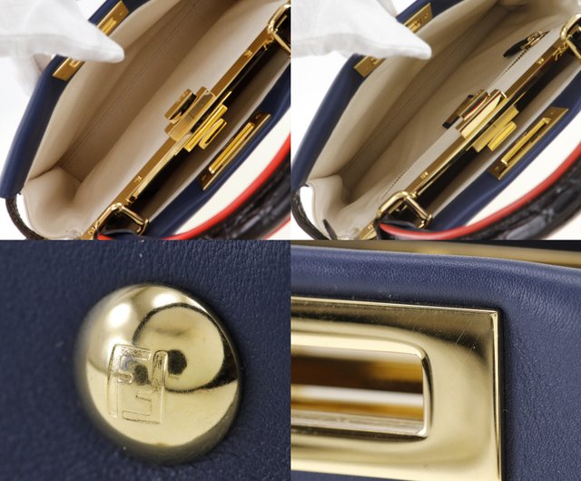 日本直送】フェンディ FENDI ピーカブー ハンドバッグ 2WAY