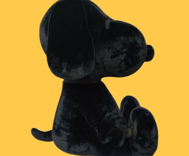 Black snoopy sales plush