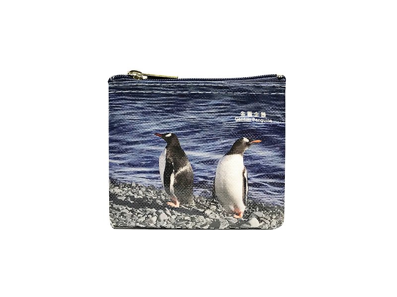 サニーバッグ×ラムチャイルド財布-ゴールドフィギュアペンギンジェンツーペンギン - 小銭入れ - その他の素材 