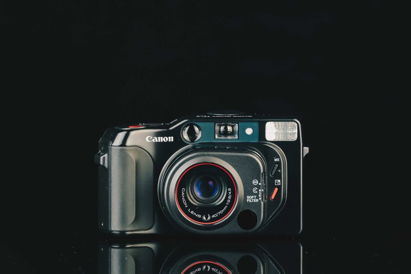 Canon SUPER SHOT TELE #2246 #135底片相機 - 相機/拍立得/底片相機 - 其他金屬 黑色