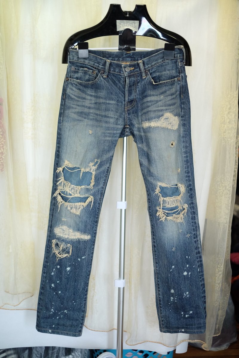 Eternal Japan Denim No.53098 - 女長褲 - 棉．麻 