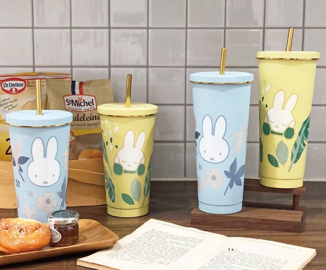 miffy】ミッフィー スプリングガーデンステンレスストローカップ miffy】ミッフィー スプリングガーデンステンレスストローカップ