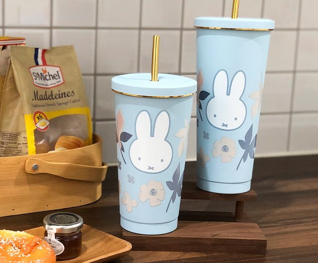 miffy】ミッフィー スプリングガーデンステンレスストローカップ