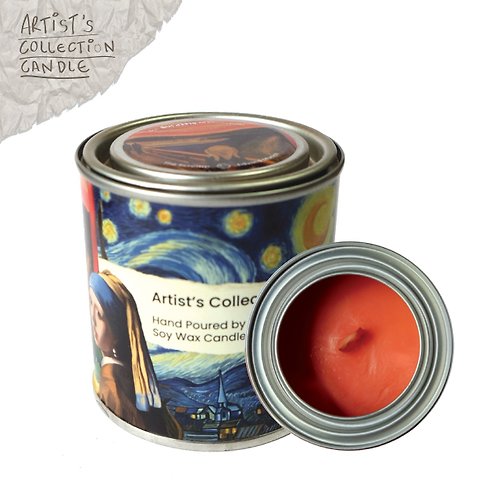 sleep-ing Artist Candle Collection - The Scream (Edvard Munch) 180 g.