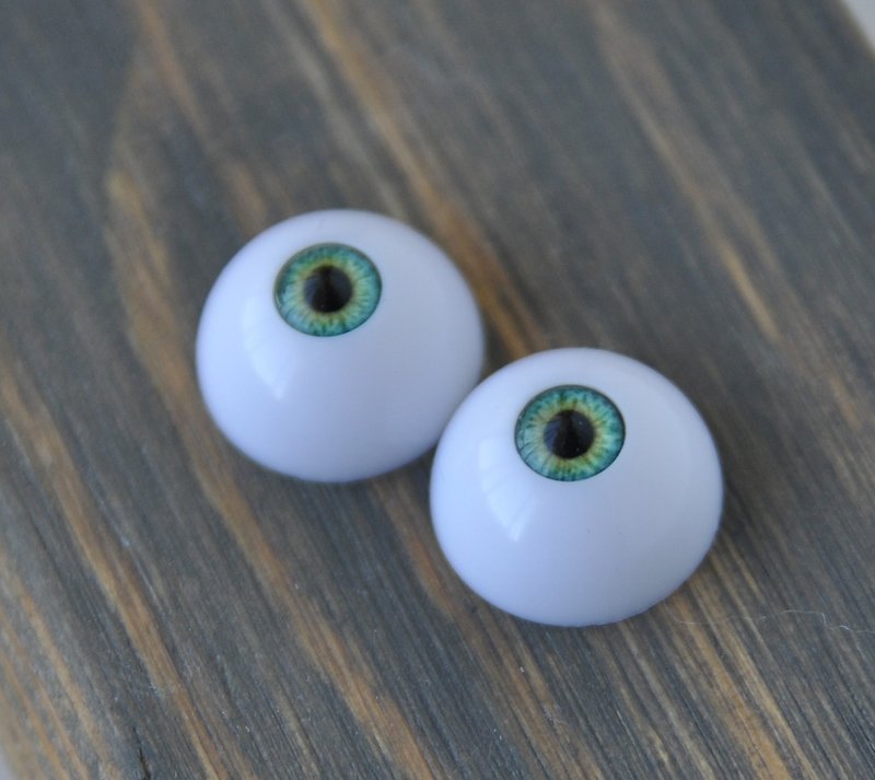 BJD acrylic eyes - small iris - 14mm - 16mm - 18mm - Other - Acrylic Green
