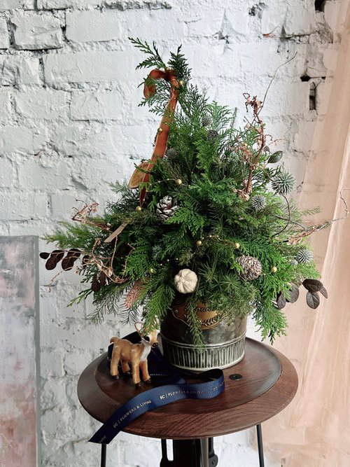 SCgift ヴィンテージ アイアン ロジン クリスマス ツリー - ショップ