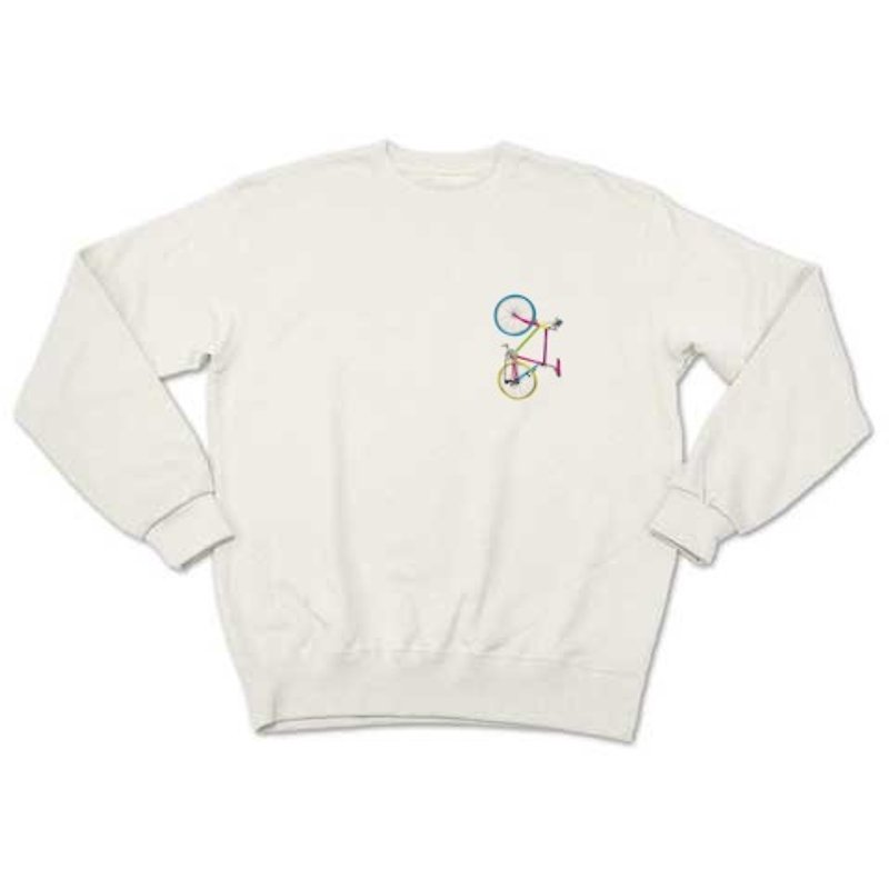 Earth-friendly transportation ONE (sweat white) - Men's T-Shirts & Tops - Other Materials White