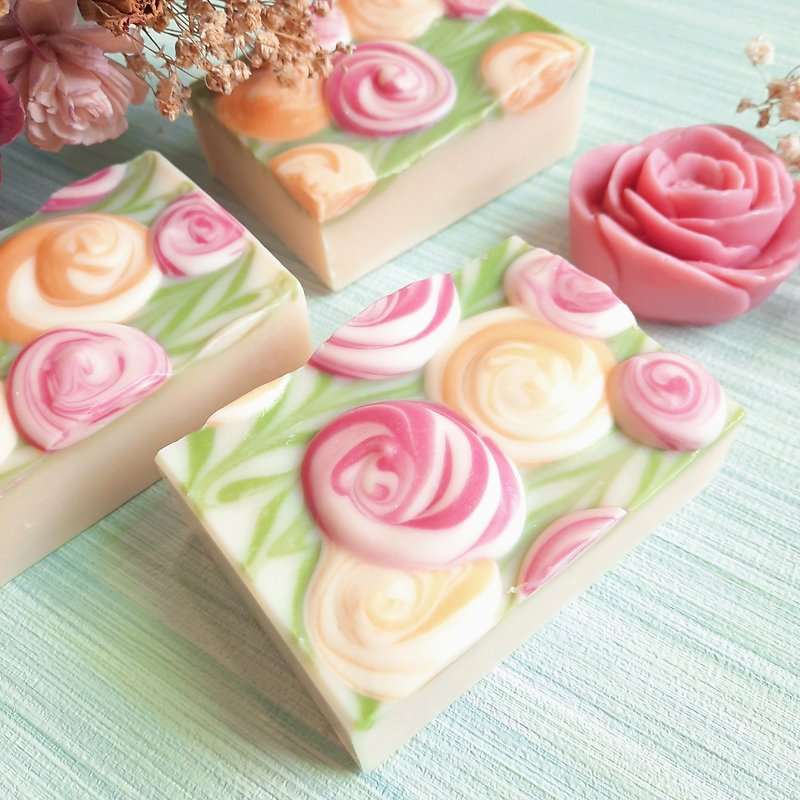 Unique full-effect moisturizing | Happy Rose full-effect soap - Soap - Other Materials 