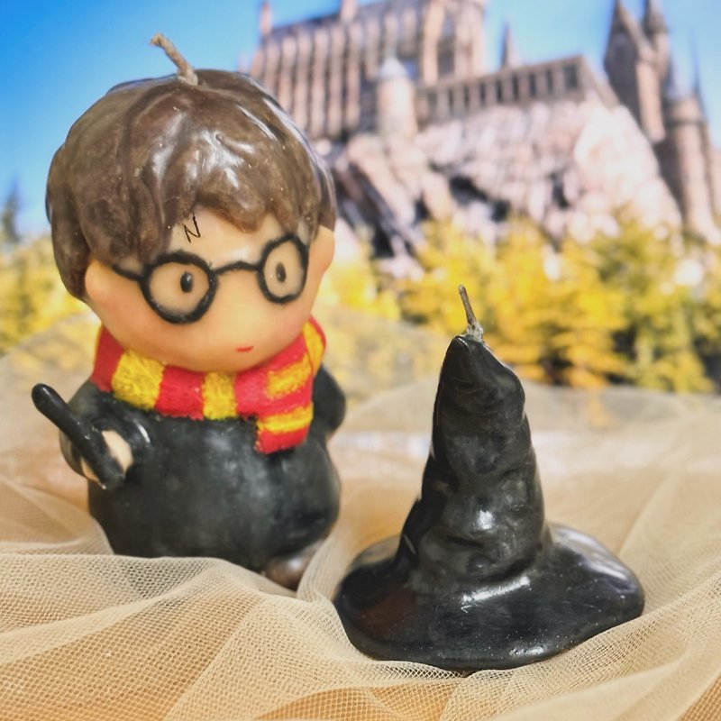 【Begleitan Exclusive】Lippert and the Sorting Hat shaped candle - Items for Display - Wax Brown