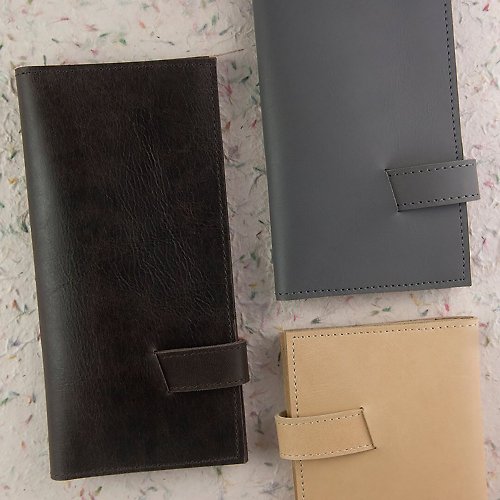 Greenies&Co Leather travel wallet, Leather passport wallet, Passport case, Travel wallet