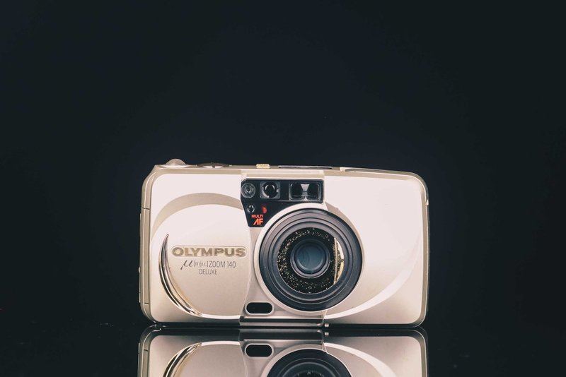 OLYMPUS mju ZOOM 140 DELUXE #6654 #135底片相機 - 相機/拍立得/底片相機 - 其他金屬 