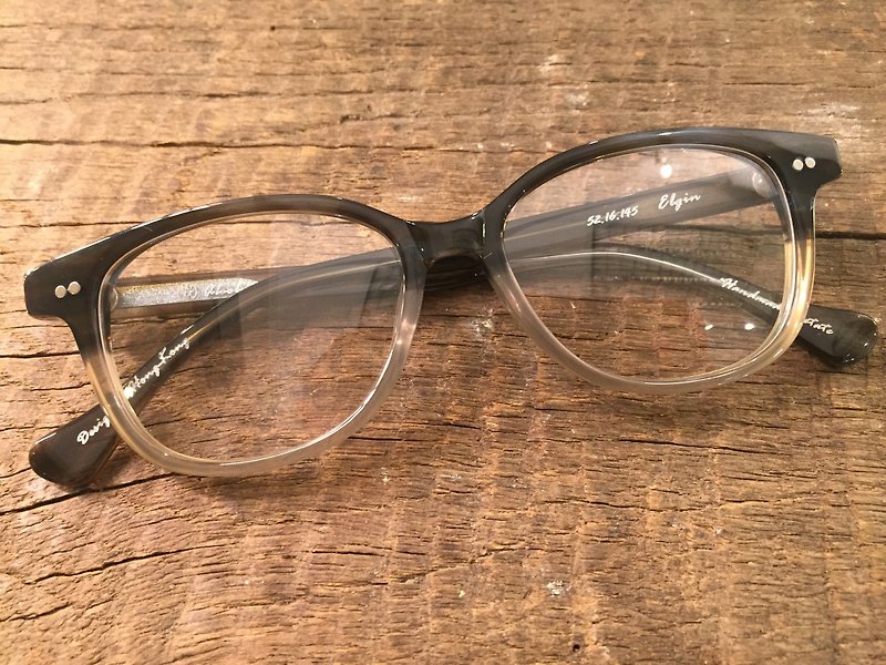 Absolute Vintage-Elgin Street (Elgin Street) square young frame plate glasses-Oliver - Glasses & Frames - Plastic 