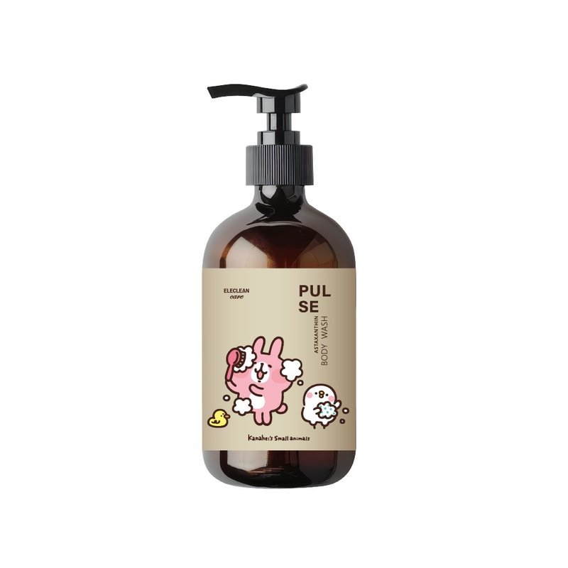 【卡娜赫拉的小動物】PULSE 小脈蝦紅素身體潔淨露 - 沐浴乳/沐浴用品 - 塑膠 橘色