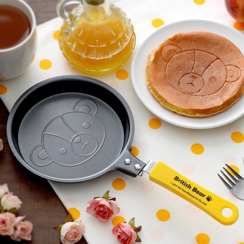 English Bear Waffle Skillet - Pots & Pans - Other Materials Yellow