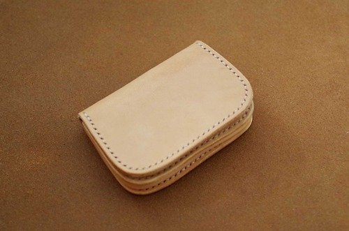 BYBYLONICA LEATHER CRAFT 真皮扣板名片夾