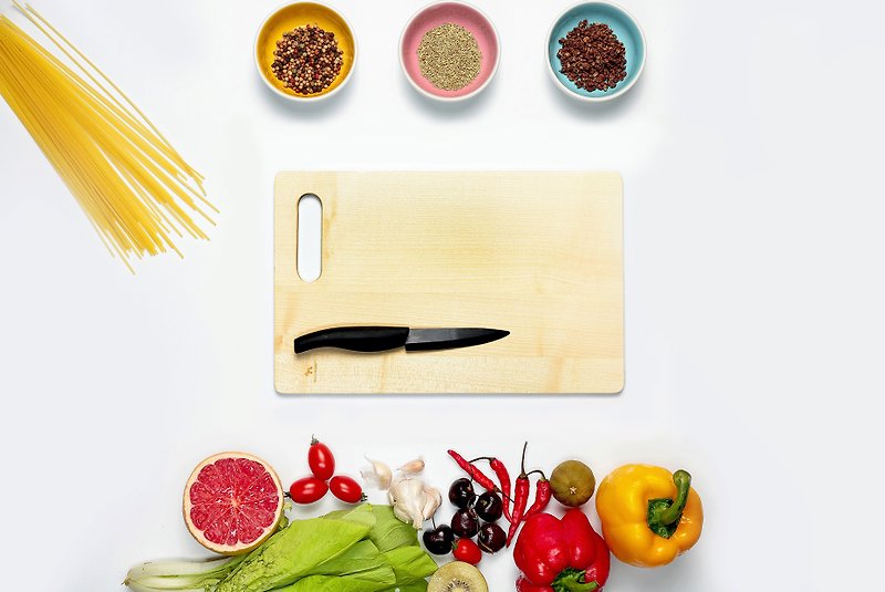 Breeze Light Food Chopping Board Long M - Serving Trays & Cutting Boards - Wood 