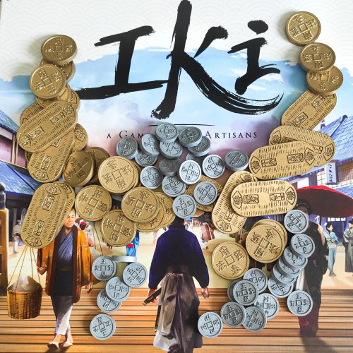 Holy Tokens 與 IKI 棋盤遊戲相容的豪華硬幣代幣