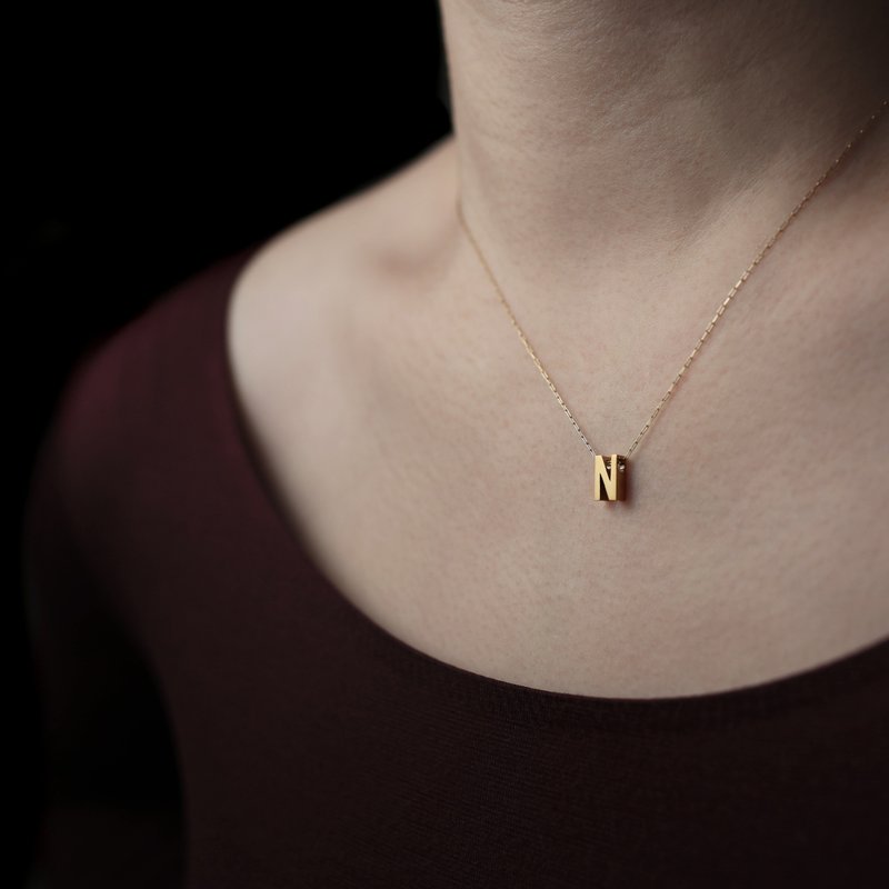 moorigin A to Z ネックレス - ネックレス - ステンレススチール 