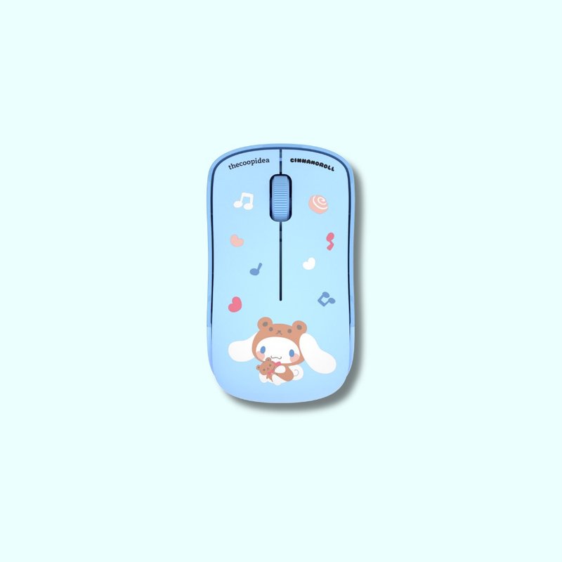 Cinnamoroll x thecoopidea CLICKY 無線滑鼠 - 科技小物 - 其他材質 藍色