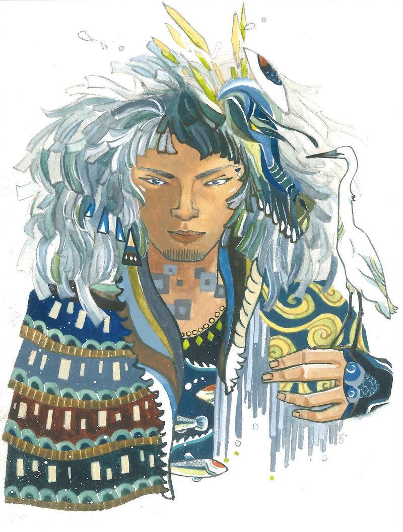 【明信片】虎尾溪神 - 卡片/明信片 - 紙 