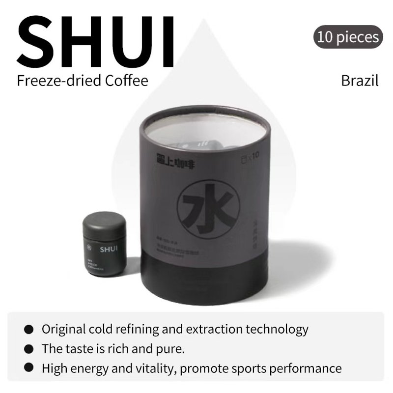 Freeze-dried Coffee-SHUI 10 pieces - กาแฟ - สารสกัดไม้ก๊อก 