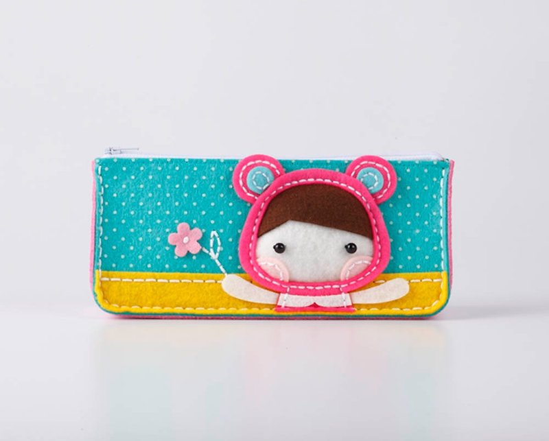 Fairy Land [Material Pack] Cute Animal Doll Pencil Bag-Bear - อื่นๆ - วัสดุอื่นๆ 