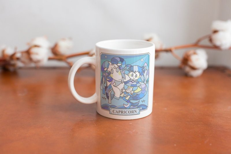 Duck Graffiti | Constellation Series |   Capricorn Mug - Mugs - Pottery 