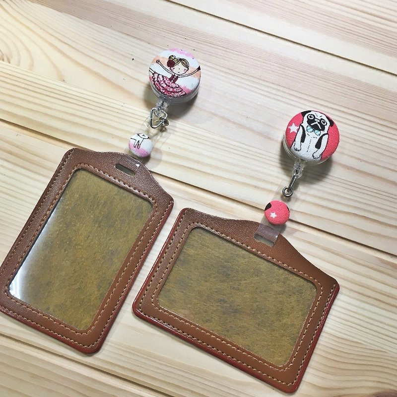 Hand-made gift ALL PASS You card ID card holder Ticket holder - ID & Badge Holders - Cotton & Hemp 
