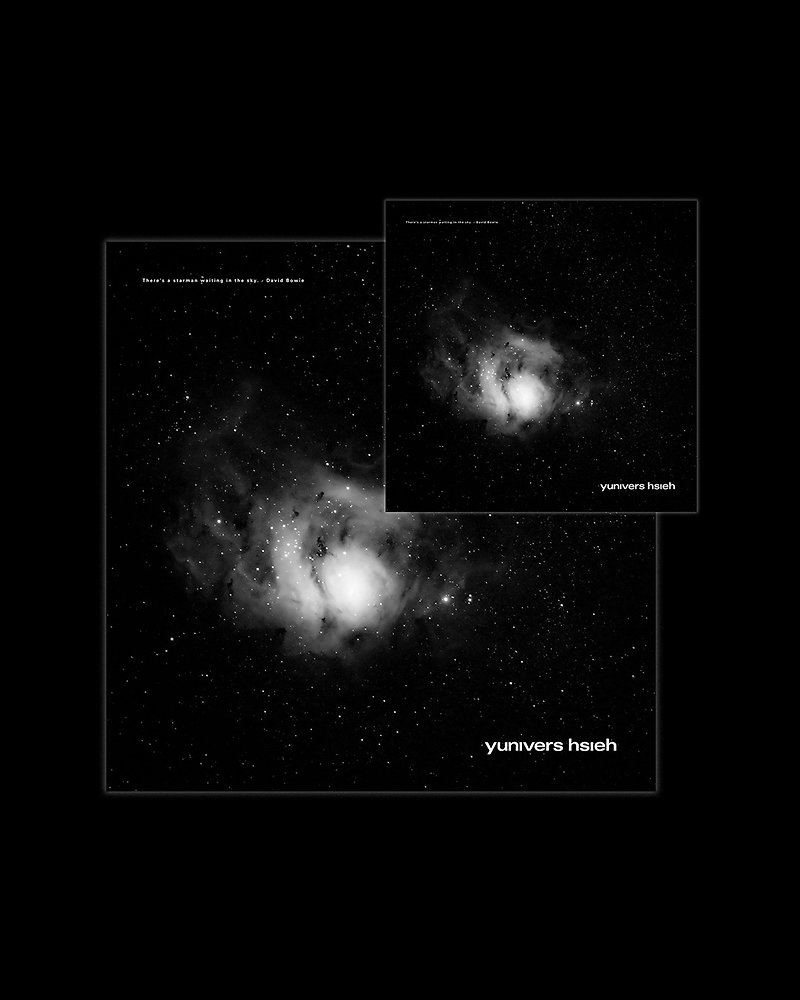NEBULA | SILK SCARF SERIES | Astronomical scarf series-Nebula style 90x90cm - ผ้าพันคอ - วัสดุอื่นๆ 