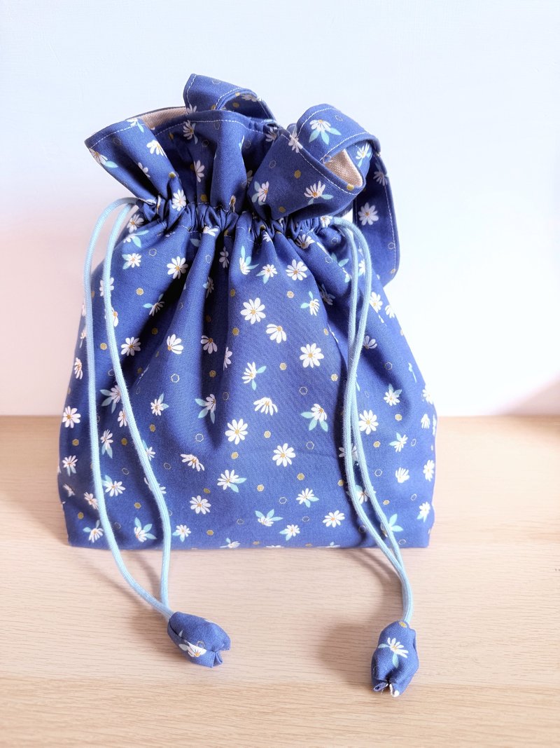 束口抽繩手提包 - 束口袋/束口背包/水桶包 - 棉．麻 