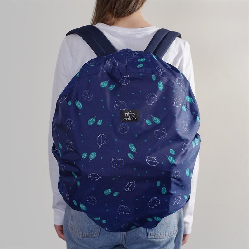 NIFTY COLORS - Hedgehog Backpack Rain Cover - Other - Polyester 