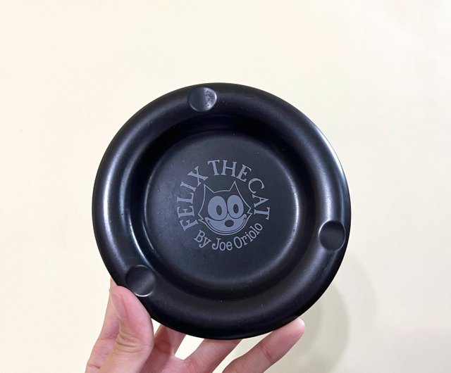 絶版 1987年代 フェリックス・ザ・キャット セラミック灰皿 - ショップ