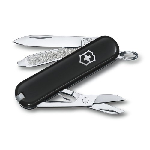 城市視角 VICTORINOX 瑞士維氏 瑞士刀 7用 Dark Illusion 黑 0.6223.3G