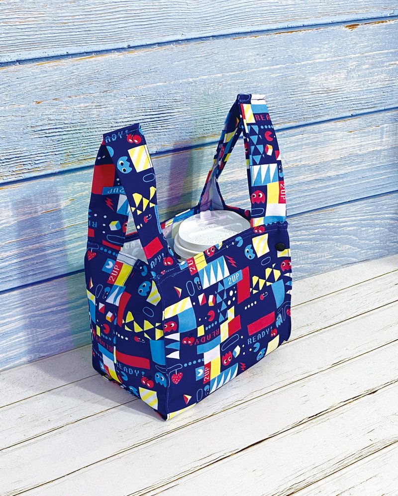 Can store breakfast/drinks/carry-on bag elf style - Handbags & Totes - Waterproof Material Blue