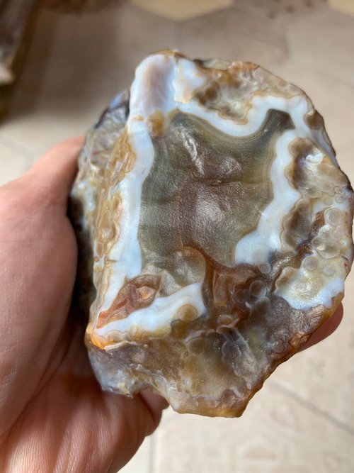 PITAYA-毗榙崕-瑪瑙手作飾品 Pitaya agate 銀根纏絲花眼瑪瑙 少有大塊料