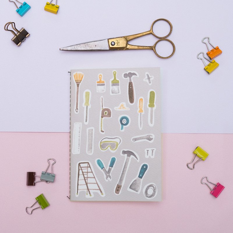 Small Craftsmanship Day│Car Line Pocket Handbook - Notebooks & Journals - Paper Multicolor