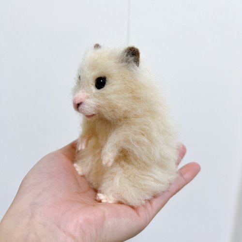 リアルな羊毛フェルト×植毛（全身） - ショップ The Tiny Room