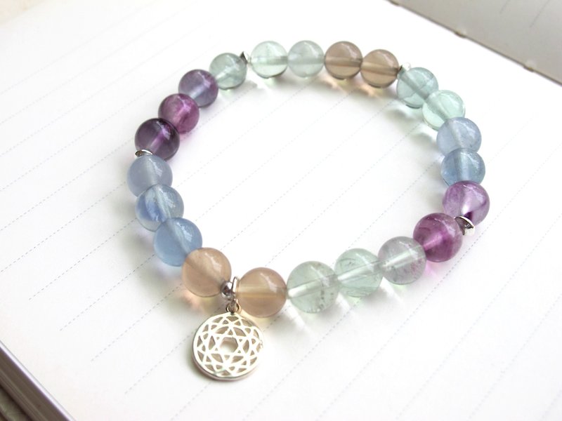 Stone 925 Sterling Silver [Wen Run] Increases Creative Thinking - Bracelets - Crystal Multicolor