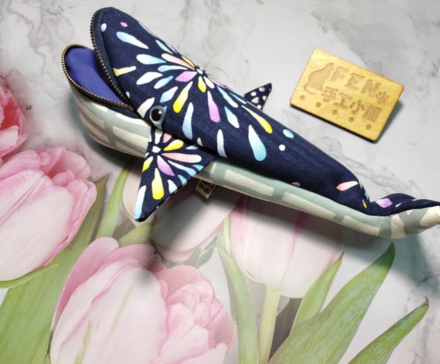 海洋生物のバッグシリーズ-日本製コットン生地-手作り海の花火きらめく