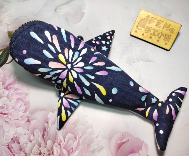 海の生き物バッグシリーズ～日本製コットン～手作り海上花火