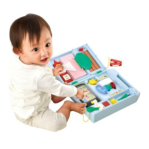 唯可(日本People、學研總代理) 益智手提聲光遊戲機(2023)/寶寶玩具/嬰兒玩具-