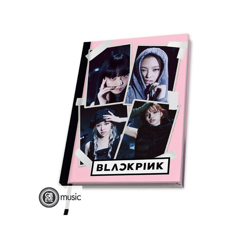 【BLACKPINK】BORN PINK A5 精裝筆記本 - 筆記本/手帳 - 紙 粉紅色