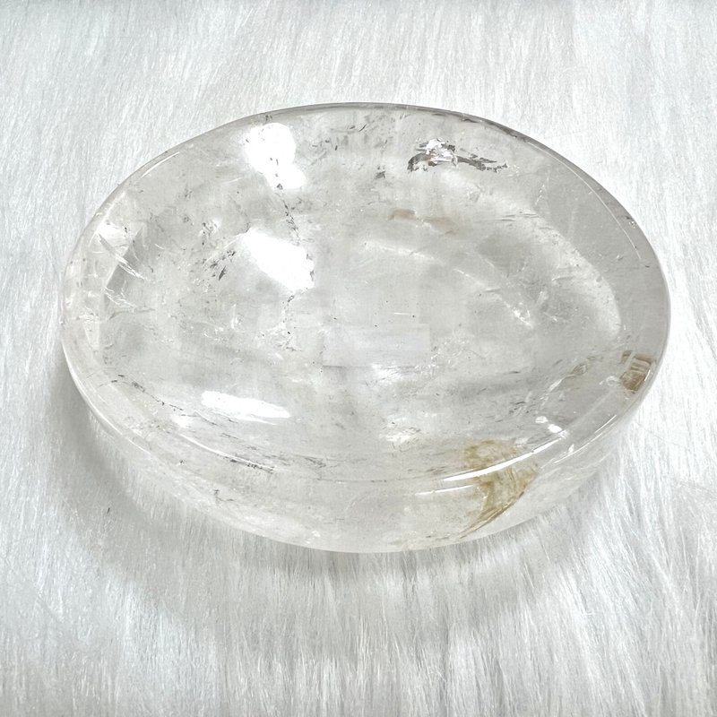 白晶碟 | 水晶 | 水晶碟 | 水晶擺件 - 擺飾/家飾品 - 水晶 透明