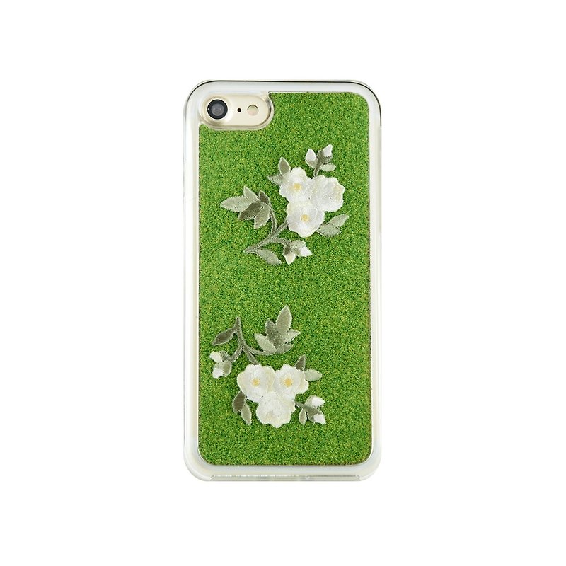 Shibaful -Mill Ends Park Botanical Mokko Bara- for iPhone - Phone Cases - Other Materials Green