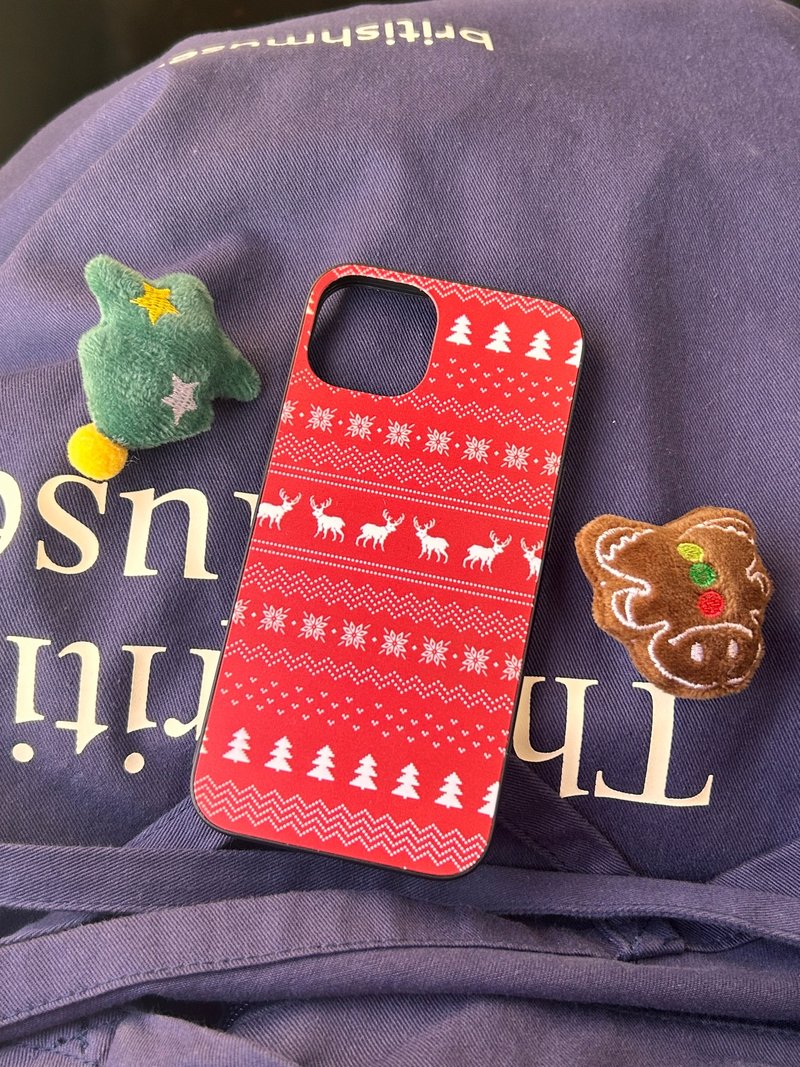 Christmas pattern mobile phone case - อุปกรณ์เสริมอื่น ๆ - พลาสติก 