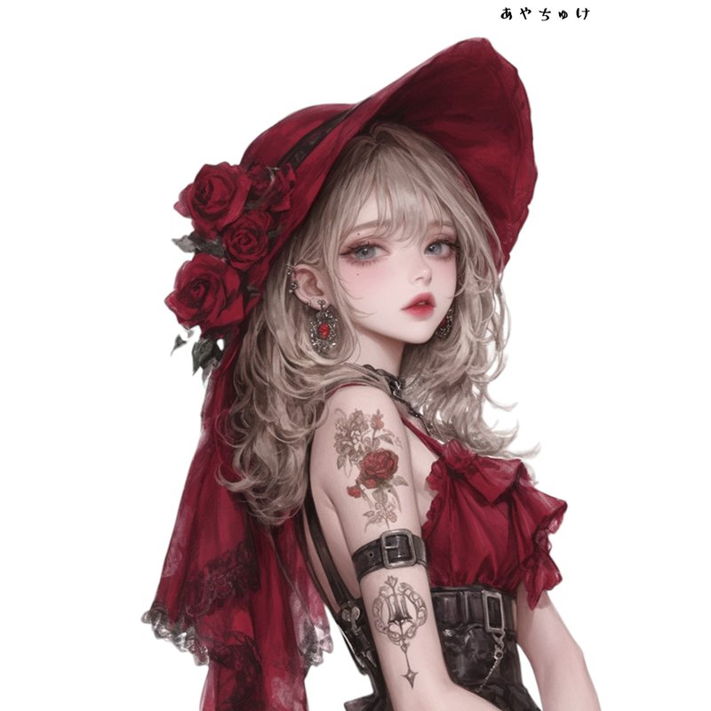 【6月新作】07-088-0114 コラージュステッカー - 貼紙 - 紙 